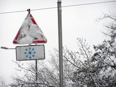 Новый Регион: В Киеве продолжается борьба со снегопадом (ФОТО)