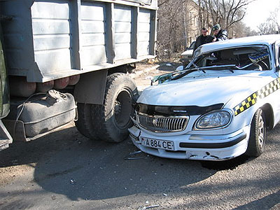 Новый Регион: В Тирасполе в результате ДТП пострадал пассажир такси 