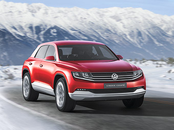 VW представит в Женеве доработанный кроссовер Cross Coupe - Volkswagen