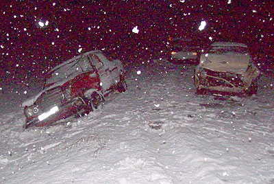 Новый Регион: Вчерашний снегопад и неосторожность водителей стал причиной ряда ДТП в Приднестровье (ФОТО)