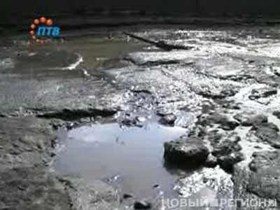 Новый Регион: Водители первоуральских маршруток объявили бойкот плохим дорогам (ФОТО)