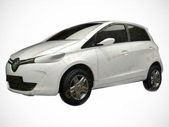 Renault Zoe еще не успел выйти на рынок, а его уже клонировали в Китае - Renault