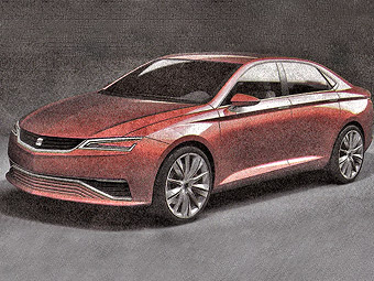 Появилось первое изображение нового концепт-кара Seat - SEAT