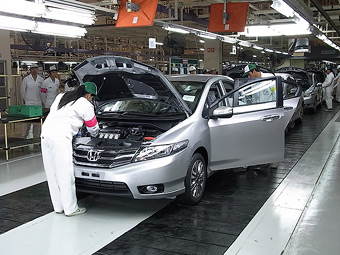 Honda восстановила завод в Таиланде - Honda