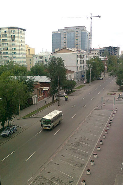 Новый Регион: Центр Екатеринбурга ''вымер'' – в городе гостит президент (ФОТО)