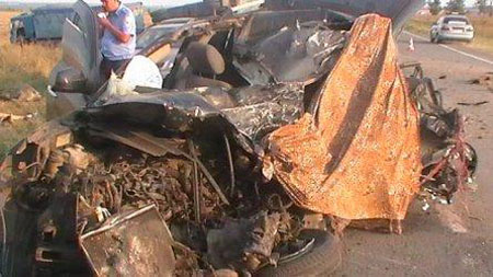 Новый Регион: Водитель Hyundai погиб сам и убил трех пассажиров (ОБНОВЛЕНО. ДОБАВЛЕНО ФОТО)