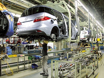 Mazda полностью восстановила производство на японских заводах - Mazda