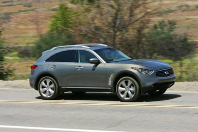 Infiniti объявила цены на обновленные модели FX50 и FX35 в США - Infiniti
