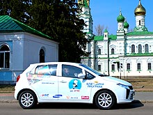 Geely SC5 принял участие в благотворительном автопробеге - Geely