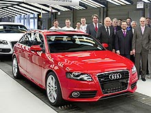 Audi выпустила пятимиллионный Audi A4 - Audi