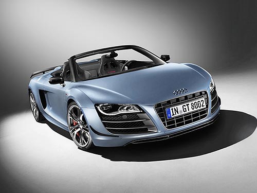 Audi подготовил ограниченную версию Audi R8 GT Spyder мощностью 560 л.с. - Audi
