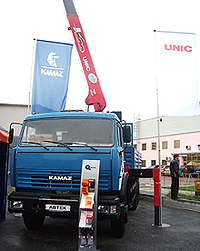 На TIR 2008 АВТЕК представила свою технику на нескольких масштабных экспозициях - АВТЕК