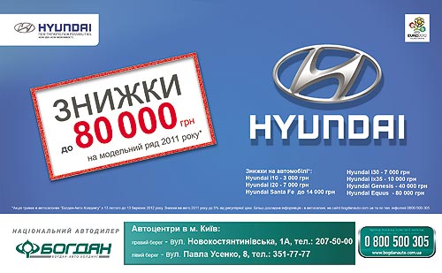 Весенний бум на Hyundai: скидки достигают 80000 грн. - Hyundai