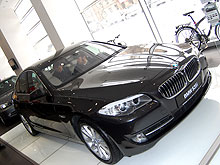 В Украине презентовали новую BMW 5-серию и ActiveHybrid X6 - BMW