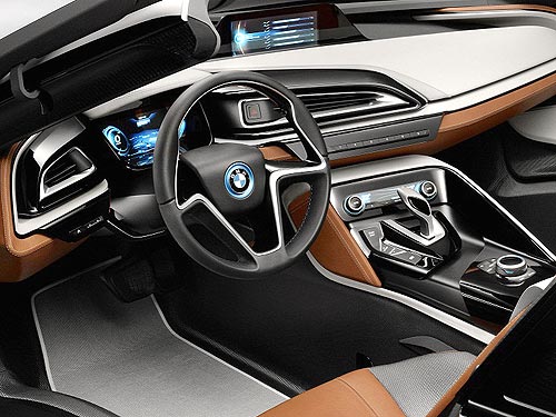 BMW анонсирует новый концепт-кар i-семейства BMW i8 Concept Spyder - BMW