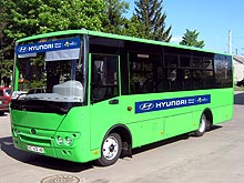 Автобусы на агрегатах Hyundai можно приобрести со скидкой до 40 000 грн. - Hyundai