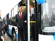 Корпорация «Богдан» поставила первые троллейбусы в Крым - Богдан