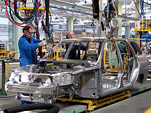 Производство авто в Украине сократилось на 33,5% - производство