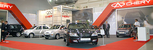 Стенд Chery стал самым посещаемым на SIA 2010 - Chery