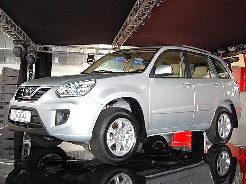 Chery представила в Украине 4 новые модели
