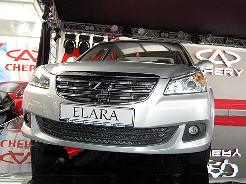 Chery представила в Украине 4 новые модели