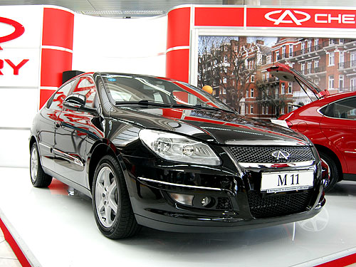 Chery M-11 успешно прошел краш-тест - Chery