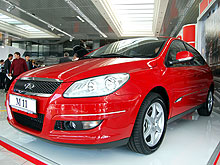 Chery M-11 успешно прошел краш-тест - Chery