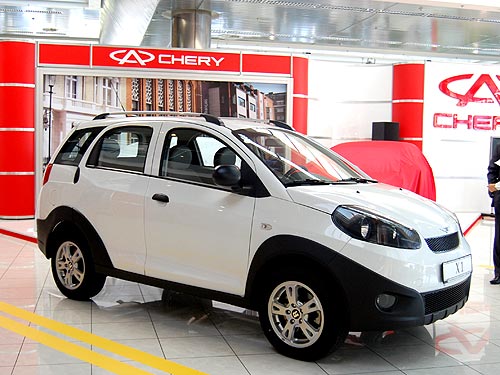 Chery представит в Украине новый компактный городской кроссовер - Chery