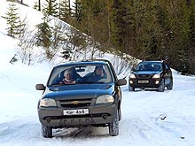 Chevrolet Captiva и Chevrolet NIVA прошли проверку в Карпатах - Chevrolet