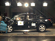 Chevrolet Cruze получил самую высокую оценку в истории EuroNCAP - Chevrolet