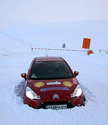Citroen C3 совершил пробег Киев-Норвегия-Киев - Citroen