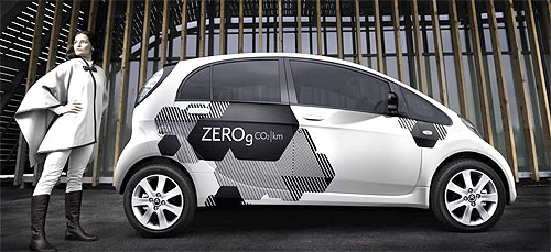 Citroen выводит на рынок электромобиль Citroen C-Zero - Citroen