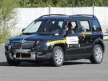 Компания Škoda Auto еще раз подтвердила безопасность автомобилей - Skoda