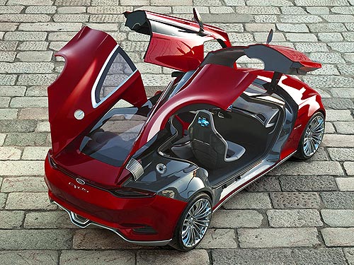 Ford покажет в Evos Concept дизайн будущих поколений моделей Ford - Ford
