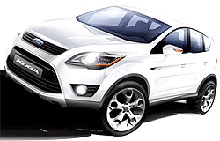 Ford выведет на рынок новый кроссовер Kuga - Ford
