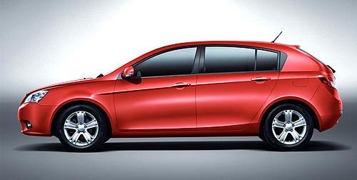 В Украине стартуют продажи Geely Emgrand EC-7 RV в кузове хетчбэк - Geely