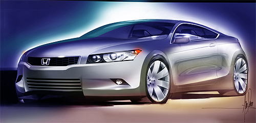 Honda представит концепт нового поколения Accord Coupe - Honda