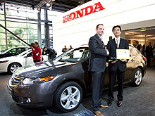 Honda получает высшую награду Euro NCAP Advanced за инновации в области безопасности - Honda
