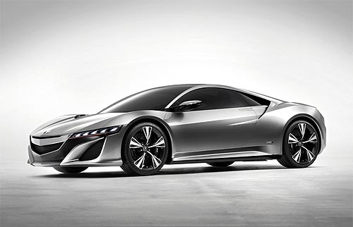 Honda представила концепт суперкара Honda NSX - Honda