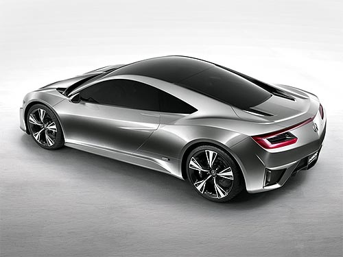 Honda представила концепт суперкара Honda NSX - Honda