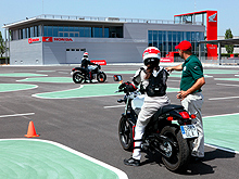 Honda открыла первый Европейский Институт безопасности мотоциклистов - Honda