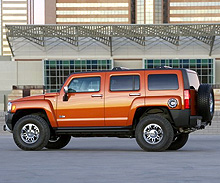 Внедорожник Hummer H3 доступен с двигателем V8 5,3 л - Hummer