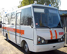 На базе автобуса I-VAN создан аварийно-спасательный автомобиль - I-VAN