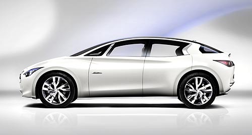 Infiniti показал как могут выглядеть его будущие компактые модели - Infiniti