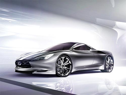Infiniti представил концепт первого среднемоторного спорткара Infiniti Emerg-E с разгоном до 96 км/ч за 4 с - Infiniti