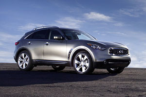 Второе поколение Infiniti FX представлено в Женеве - Infiniti