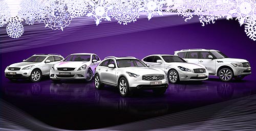 В феврале на весь модельный ряд Infiniti действует специальное предложение - Infiniti