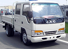 Четырехдверный грузовик JAC 1020 KR предлагается по привлекательным ценам - JAC