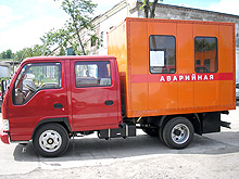 В продаже появился аварийный фургон на базе JAC 1020 KR - JAC