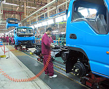 Украинские представители посетили завод JAC в Китае - JAC